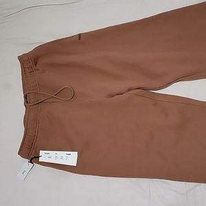 Brown sweatpants